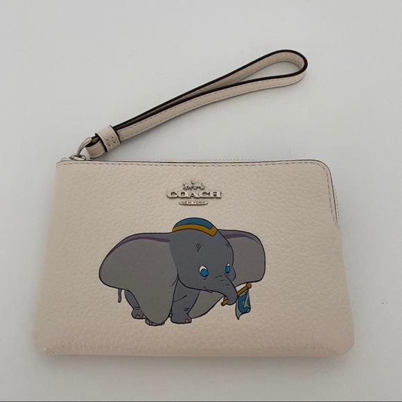 Coach x Disney Dumbo Zip Wristlet